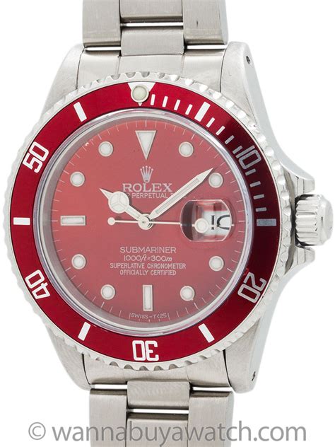 red face rolex cheap|rolex red face submariner.